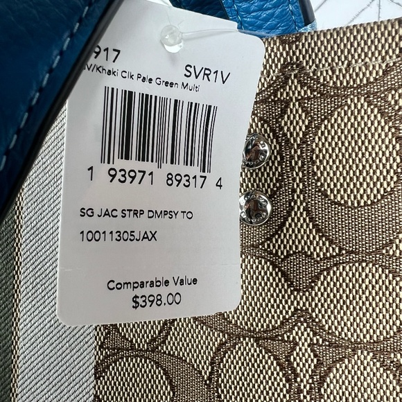 Dempsey Tote in Signature Jacquard Coach Patch - Picture 7 of 9